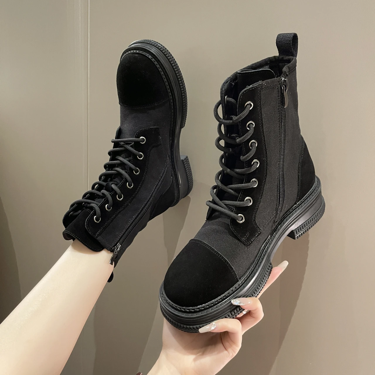

Martin boots women's spring and autumn new thick-soled ankle boots 2022 winter fashion all-match short boots Martin single boots