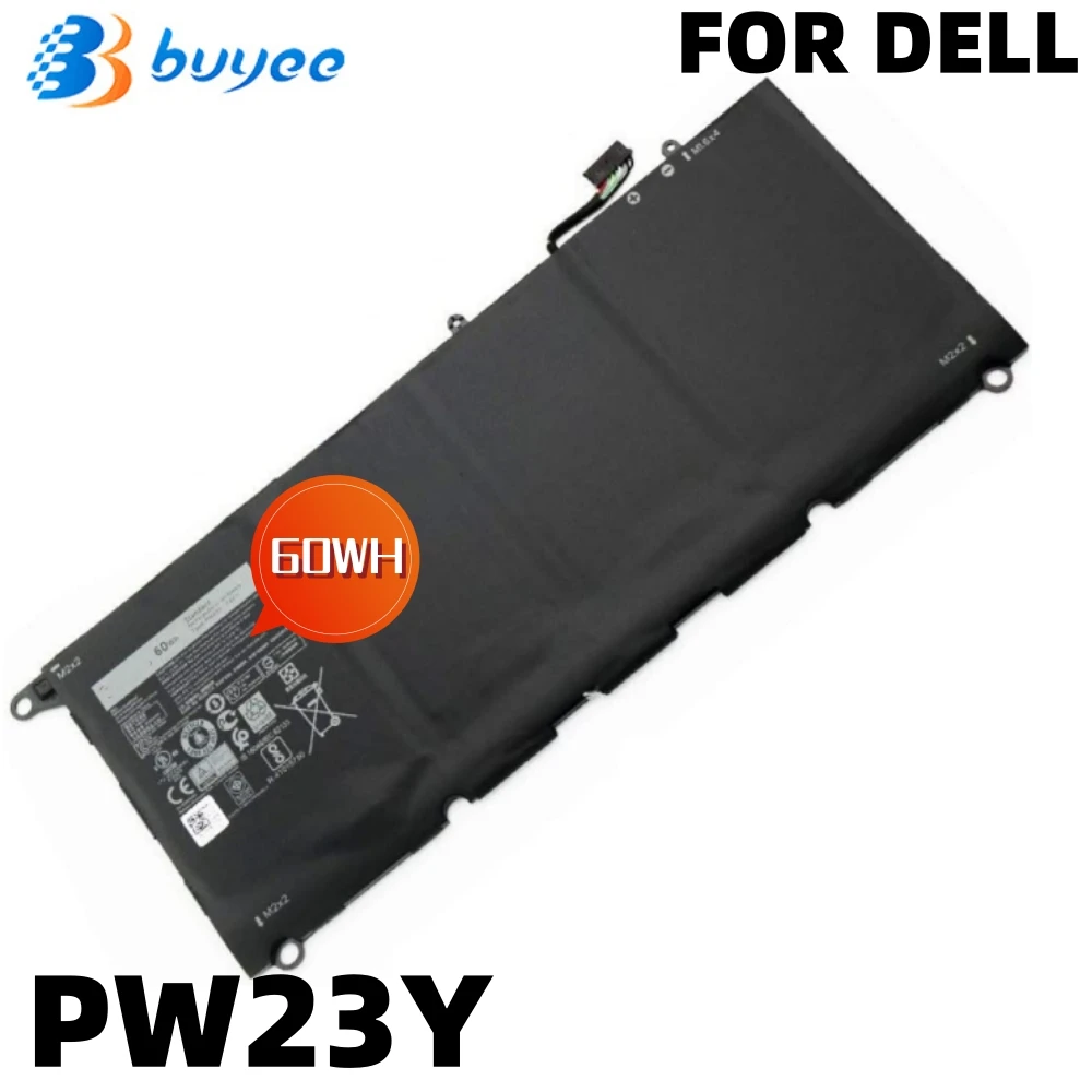 7 6 В 60 Втч PW23Y аккумулятор для ноутбука Dell XPS 13-9360-D1605G 13-9360-D1605T 13-9360-D1609G D1705G серии TP1GT