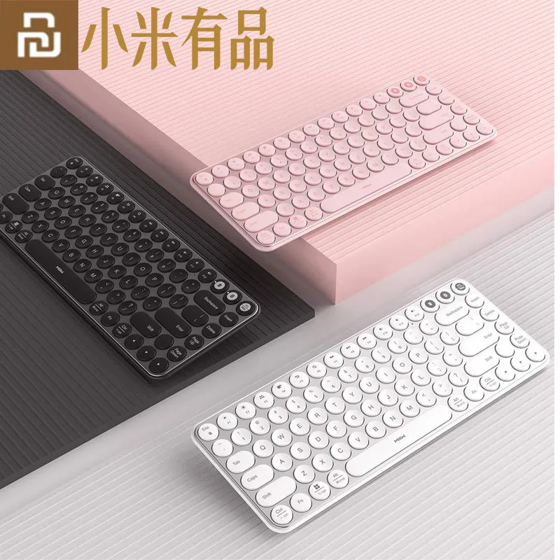Беспроводная клавиатура Youpin Xiaomi MIIIW KB Air85, Bluetooth, USB, 2,4 ГГц, Двухрежимная, 85