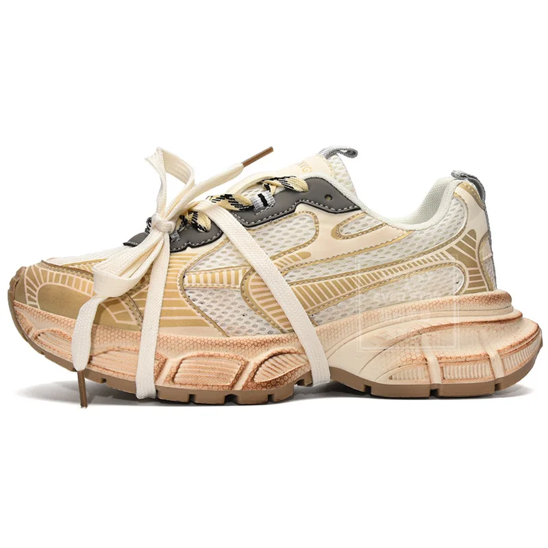 2023 new fashion casual sneakers women's spring light and versatile platform sneakers breathable women's shoes