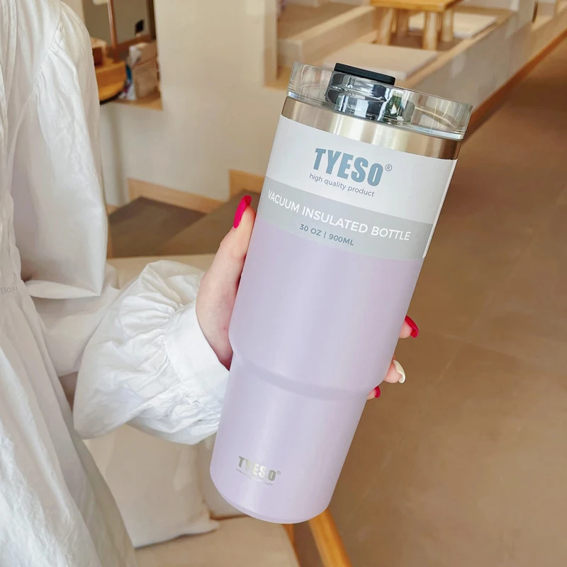 Термос из нержавеющей стали с соломинкой 600/900 мл |