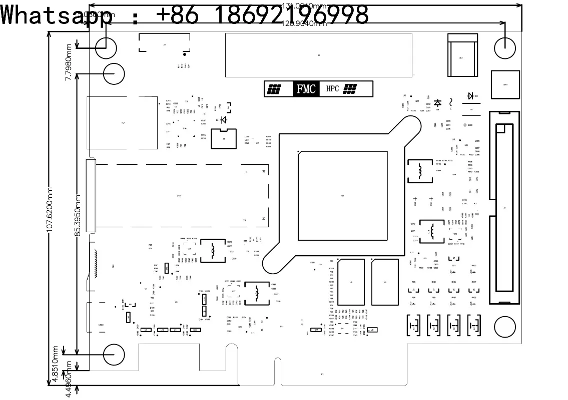 Новая плата разработки FPGA KU5P 2026 года XCKU5P с FMC, HPC, QSFP28, оптическим портом 100G и PCIE3.0 для рынка электронных компонентов (art.: 3920d9f4e7ec6) - 3920d9f4e7ec6