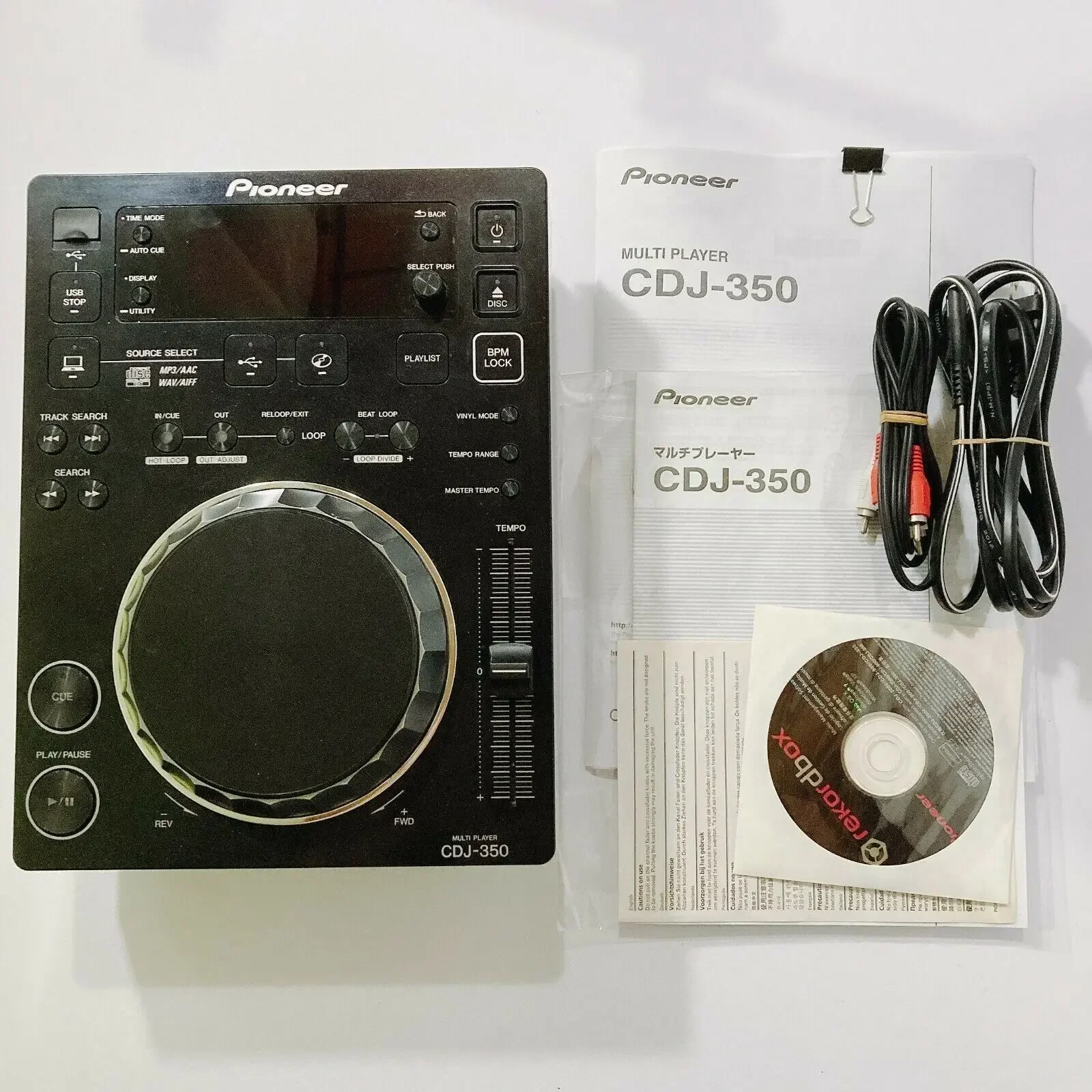 Летняя скидка 50% MVH-cdj-350 CD/цифровой медиаплеер DJ Player