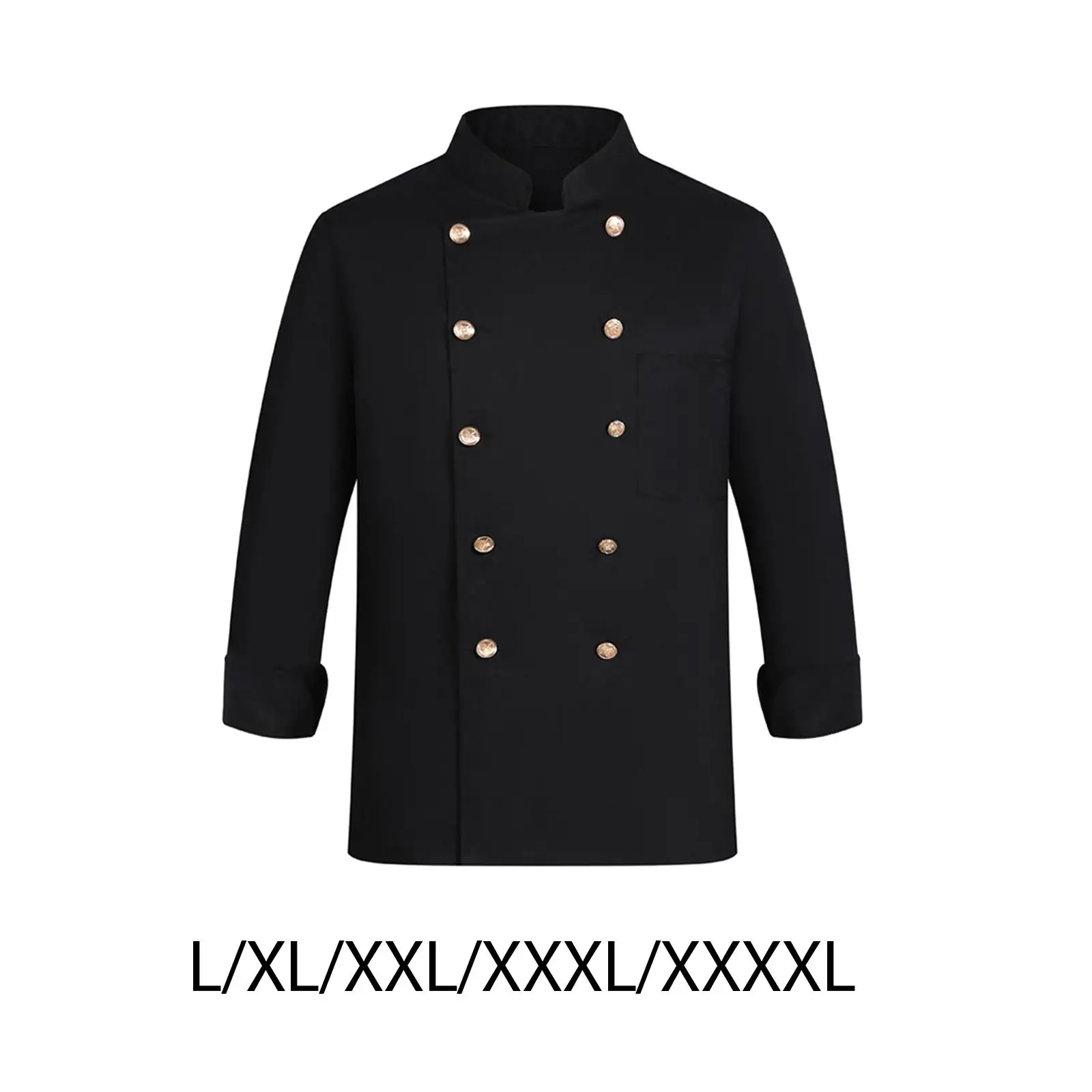 Athleticsshop 2018 Куртка шеф-повара Executive Food Service для общественного питания