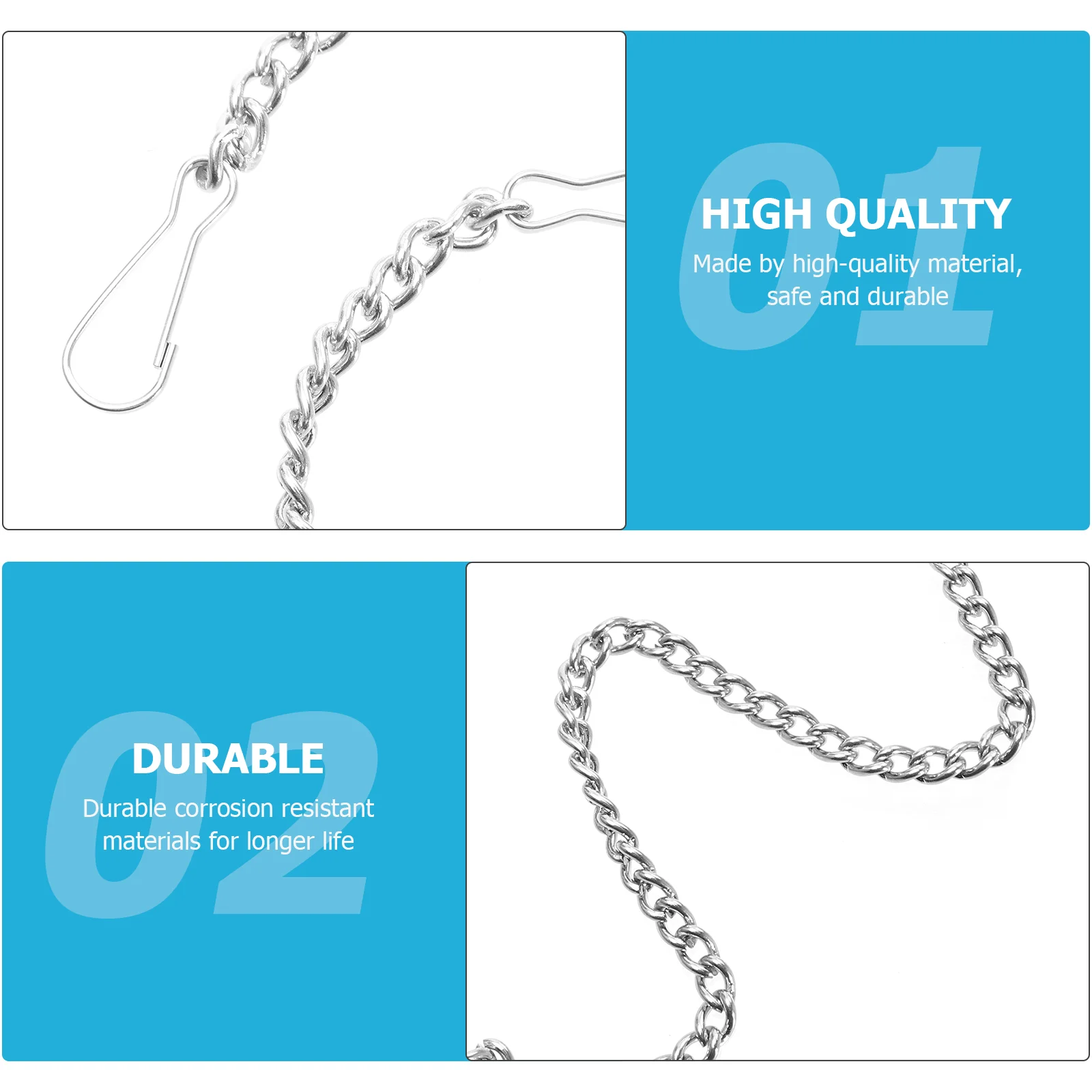 Рисунок 5 - подъемная цепь из нержавеющей 