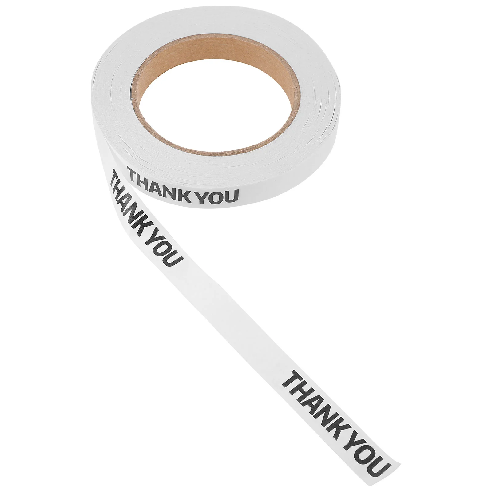 

1 рулон упаковочной ленты для покупок, спасибо, лента, самоклеящаяся лента для выноса для малого бизнеса