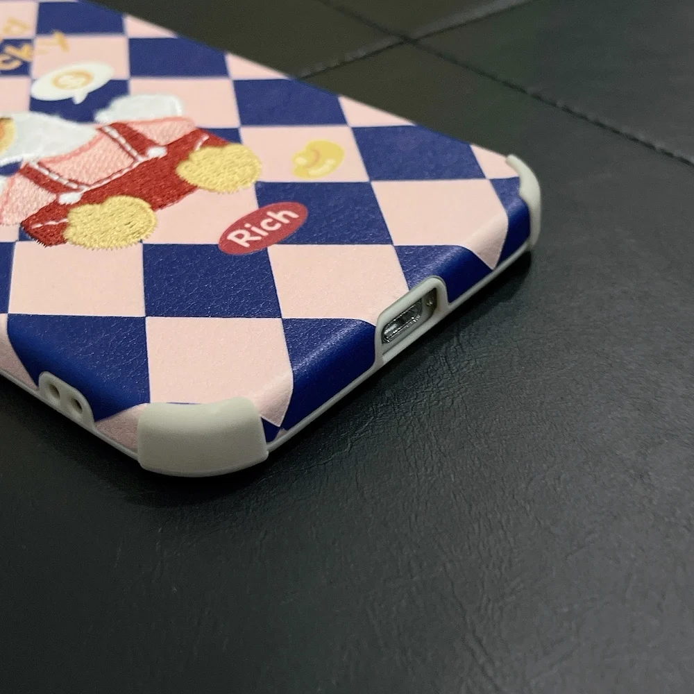 Симпатичный мультяшный чехол с вышивкой утка для телефона IPhone 13 12 11 Pro Max XR XS X