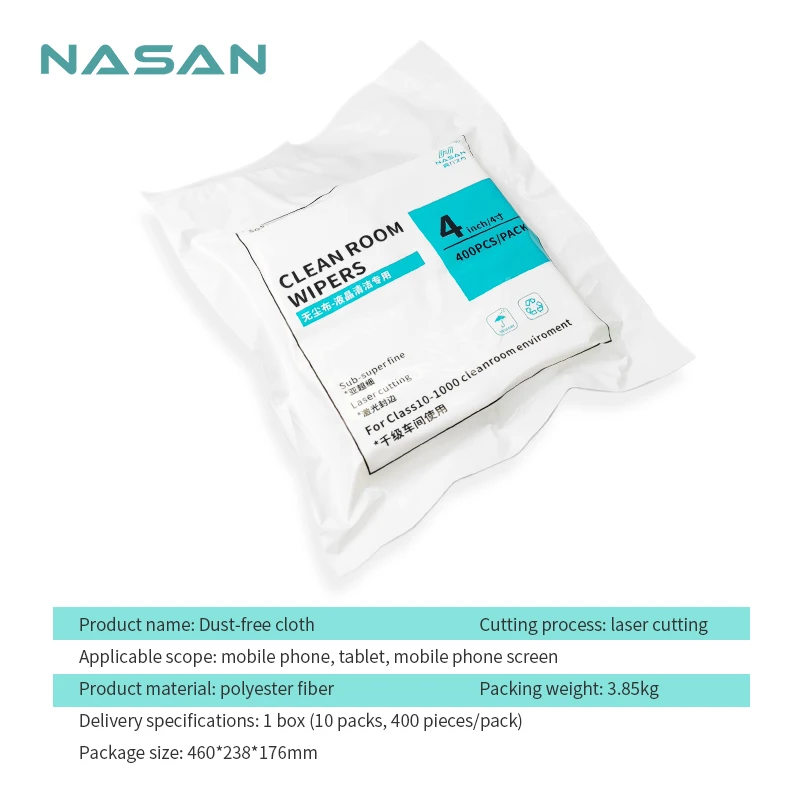 400 шт./упаковка Салфетки Для Чистки ЖК-экрана