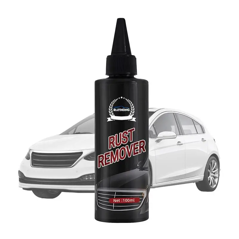 

100ml Metal Chrome Plating Rust Remover Auto Window Rust Remover Derusting Spray Car Maintenance Cleaning Rust Converter