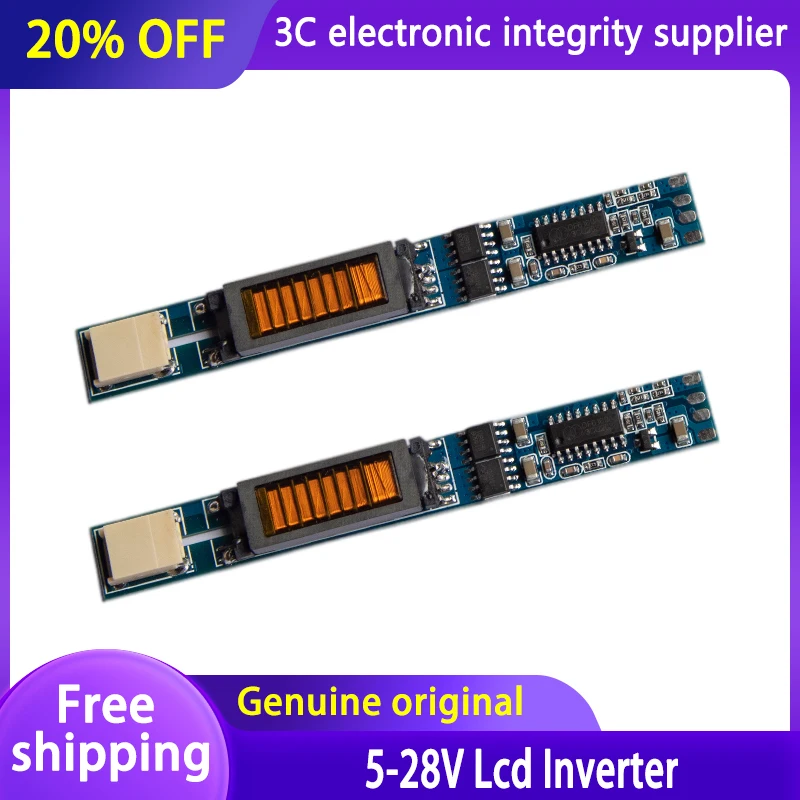 

Brand New 5-28V Universal Single Lamp Backlight Notebook Laptop LCD Screen Display Inverter High Voltage Bar High Voltage Board