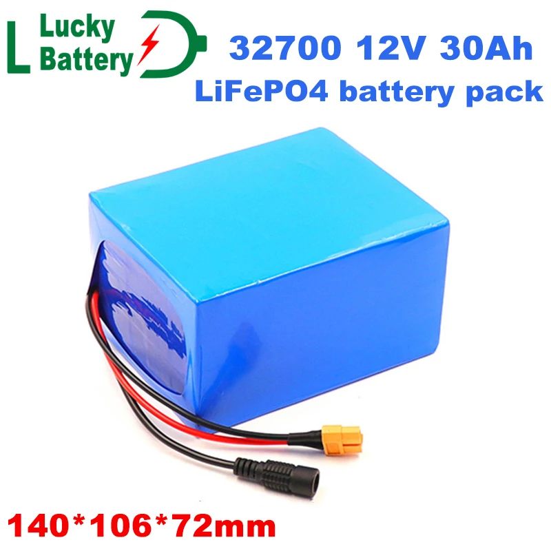 

Аккумулятор Lucky 32700, 12 В, 12,8 В, 24 а/ч, Аккумулятор LiFePO4, 12 а/ч, 36 а/ч, баланс BMS 12 В для электролодки и фототехники