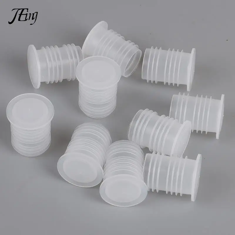 

10Pcs Glass Bottle Save Plug Barware Home Red Wine Bottle Cap Stopper Plug Bar Tool Plastic Wijnfles Cap Stopper Bar Accessoires