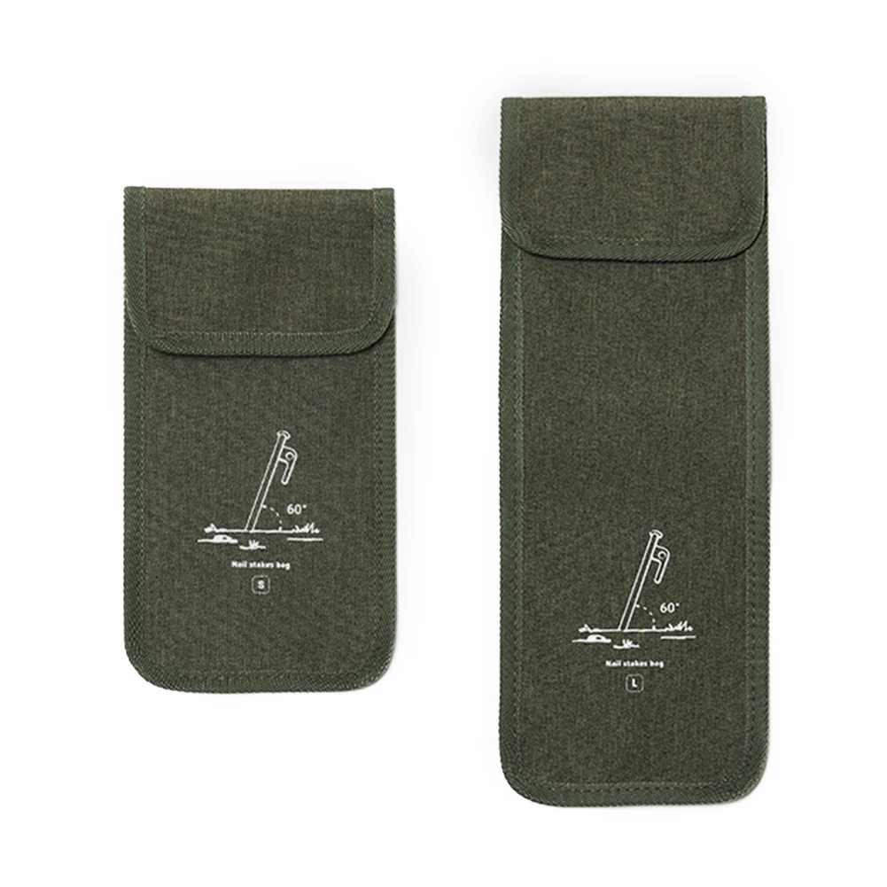 

Multifunctional Tent Ground Nails Storage Bag Wind Rope Tent Pegs Pouch Outdoor Travelling Camping Equipment
