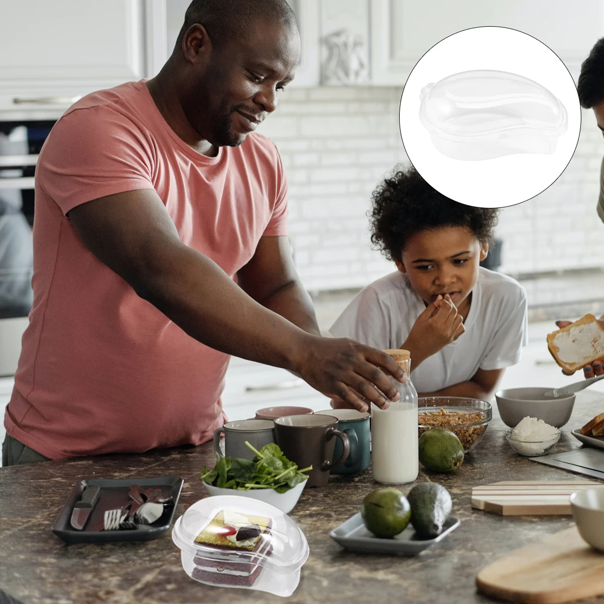 50 шт. упаковочная коробка для еды торта коробки держатель кексов фруктовые торты