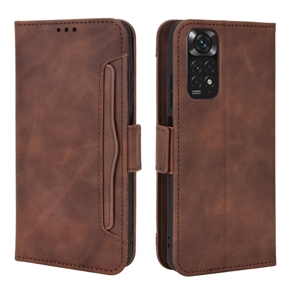 

Чехол для телефона Redmi Note 11 Pro Plus, кожаный чехол с отделением для карт для Xiaomi Redmi Note 11t, чехол для Note11 S E 11SE 11 s 11e T, откидной Чехол
