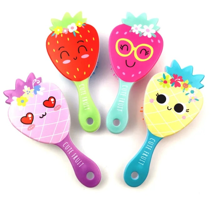 Детская щетка для волос не электризуется-фиолетовая