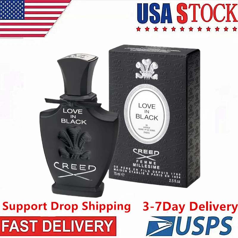 Free Shipping To The US In 3-7 Days Brand Perfumes Love Black for Women Long Lasting Lady Fragrance Parfumes Natural Spray |
