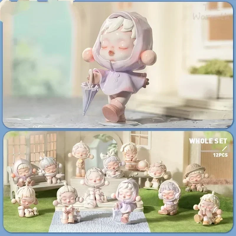 Фото POP MART Skullpanda The Warmth Series оригинальная слепая коробка Mystery Box Toys Mistery Caixa Фигурка Surpresa Cute Model Birth №4