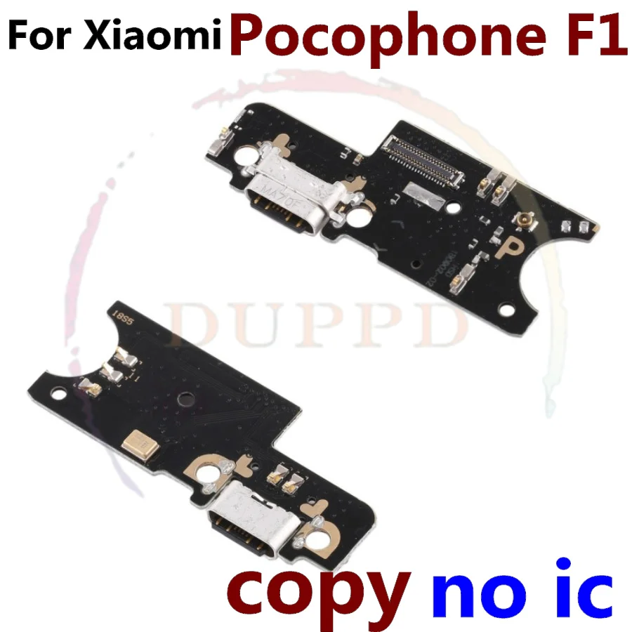 Фото Для Xiaomi Pocophone Poco F1 X3 Pro NFC USB-док-станция, плата порта зарядки с разъемом для микрофона, гибкий кабель №4