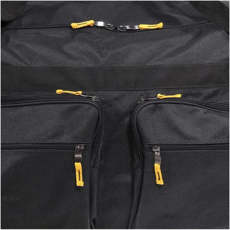 Gilbins Camp Soft Trunk - Black, Size  52 x 18 x 20, 18,720 Cu. Inch