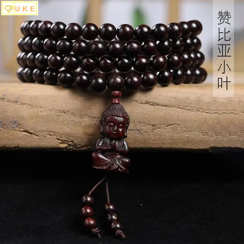 

Браслет из красного сандалового дерева «сделай сам», спецификация: 0,8, 2,0, браслет для мужчин и женщин, украшение розама