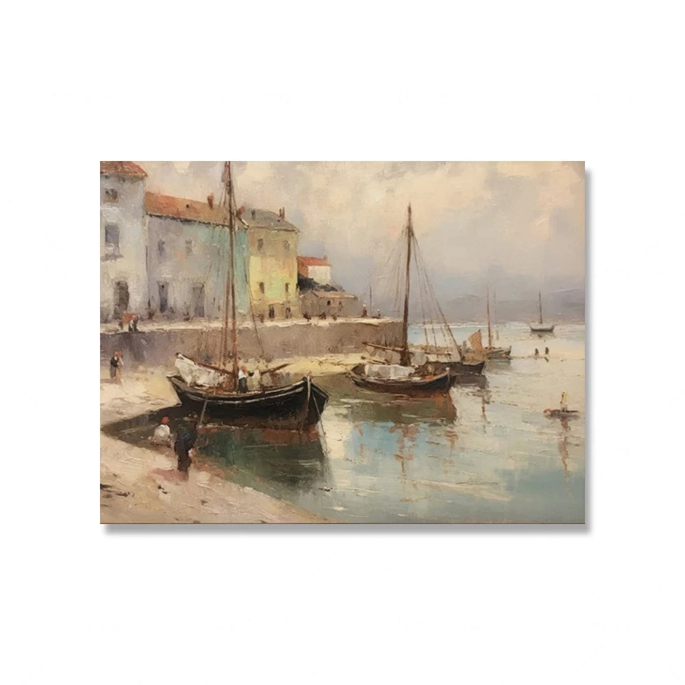 

Плакат с французским деревенским пейзажем