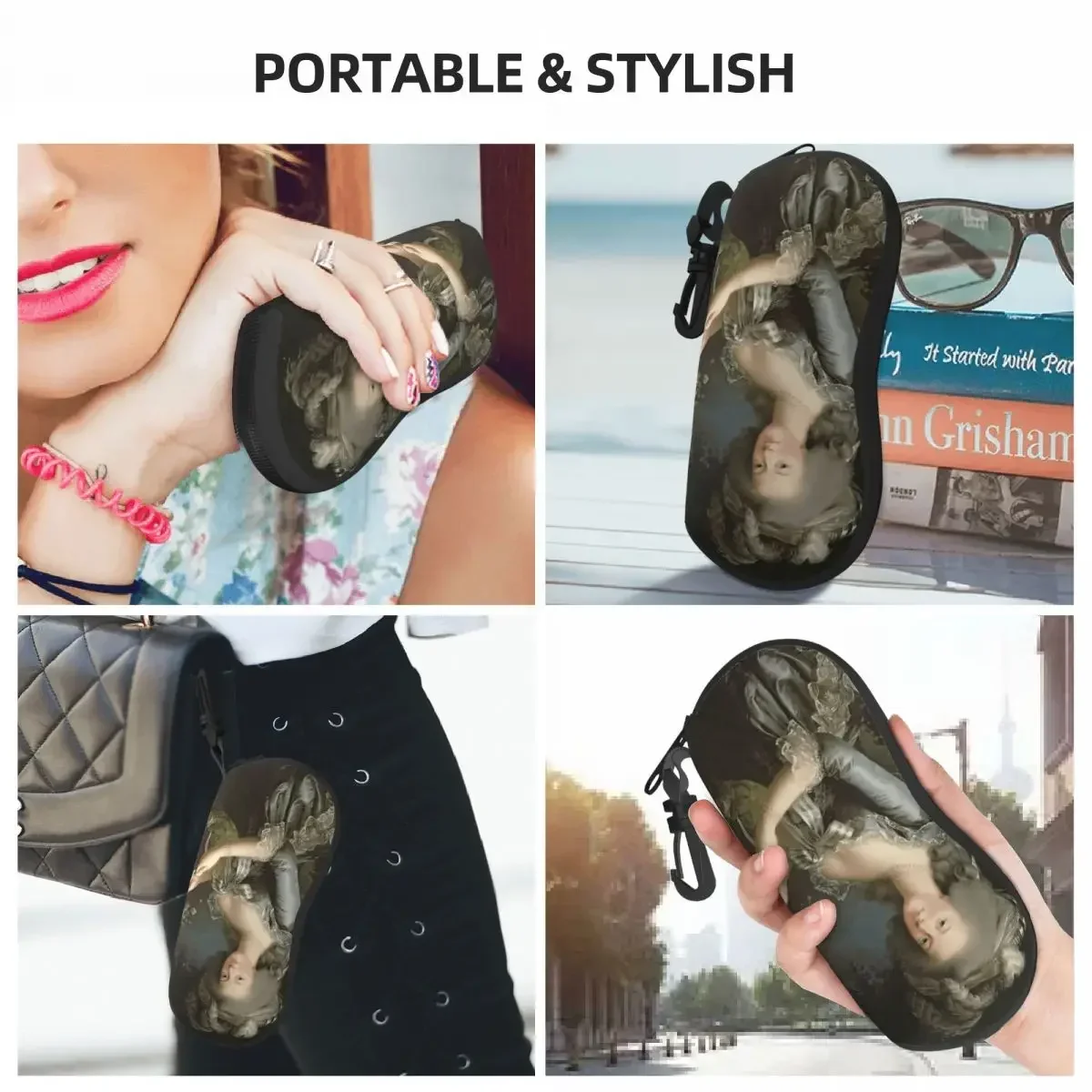 Elisabeth Louise Vigee Antoinette Lebrun Shell футляр для очков женщин и мужчин крутой коробка