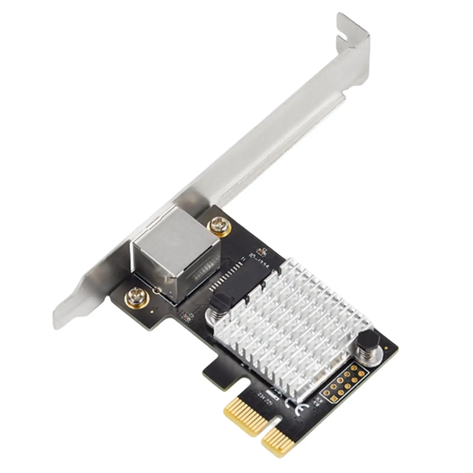 Карта Ethernet PCIe с одним сетевым портом 2 5 ГБ для чипов I225