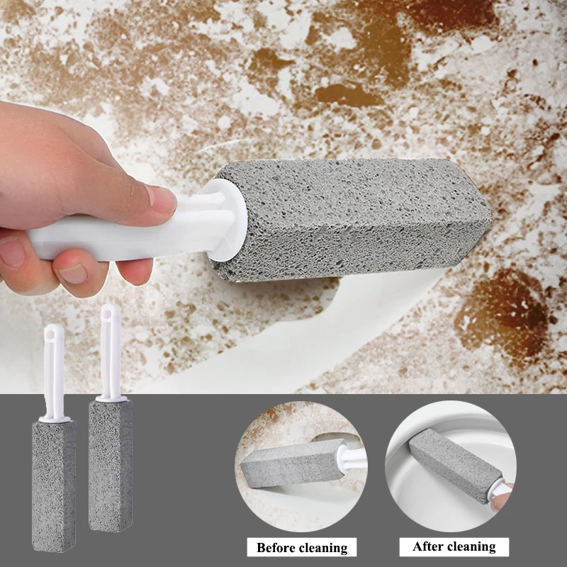 

Pumice for Toilet Wand Stone Pumice Stone Toilet Cleaning Wc Tile Sink Bathtub Limescale Stain Remove Cleaning Brushes Tools