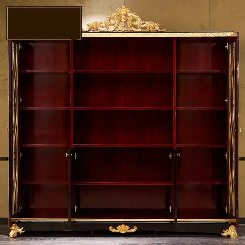 Рисунок 2 - Резной книжный шкаф из массива