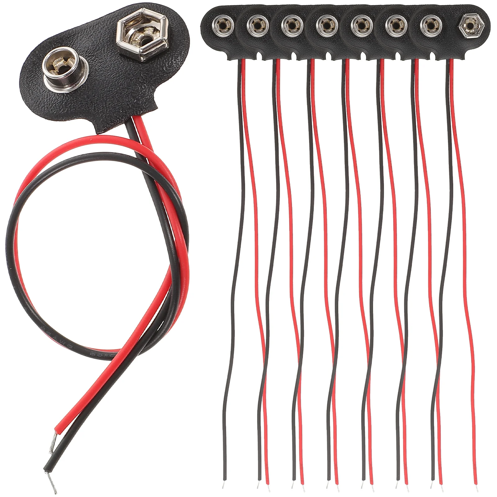 

9 Volt Buckle Connector 9 Volt Buckle Shell 9v Connector Iron 9 Volt Clip