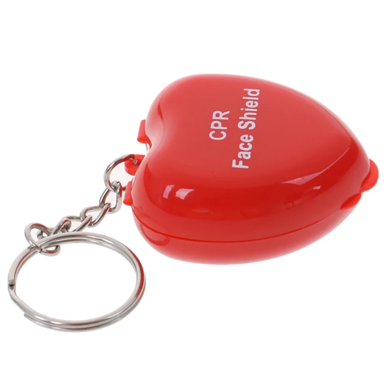 

CPR Face Shield Mask Keychain Keying Emergency CPR Face Survival Mask Dropship