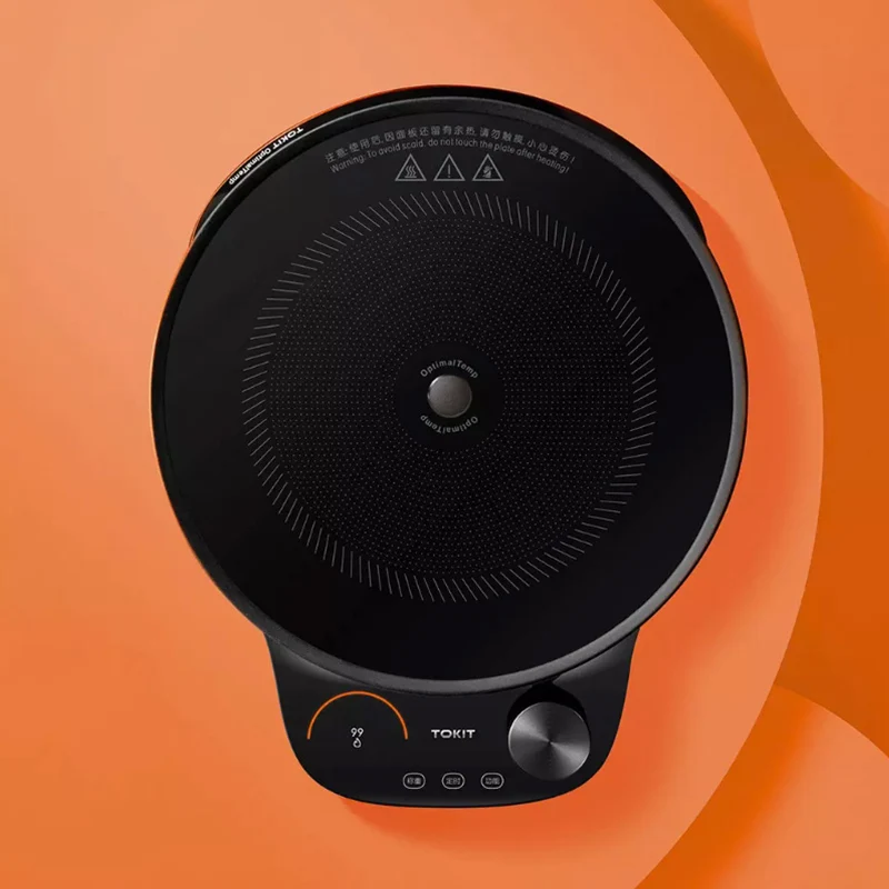 

«Умная» индукционная плита 2100w 99 Gear 1,32 'OLED экран точно контролирующие температуру плиты