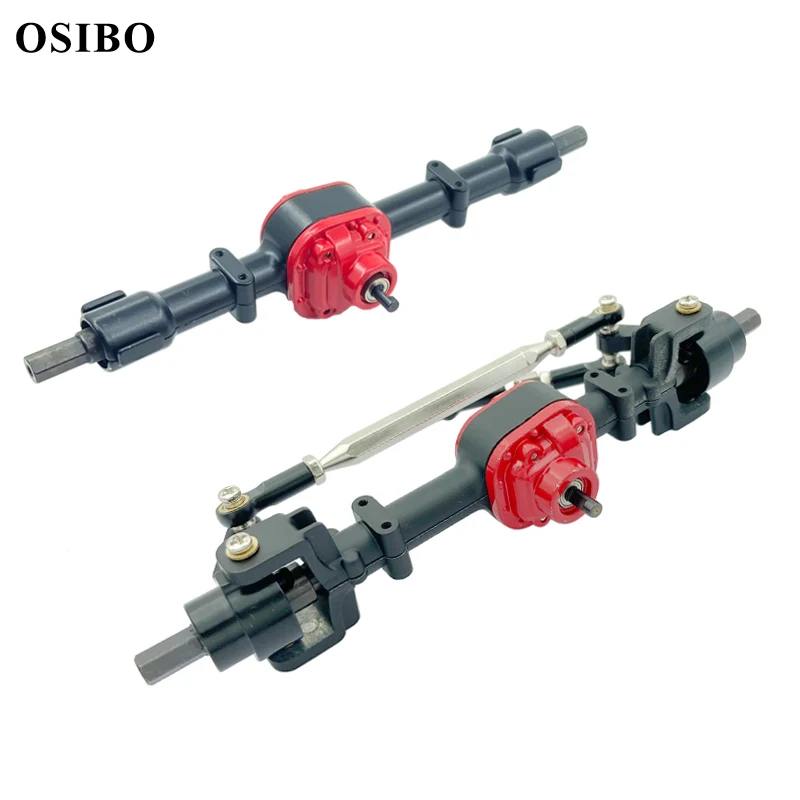 Комплект металлических мостовых осей для автомобиля, передняя и задняя передача для MN D90 D91 D96 99S FJ45 1/12, детали для модернизации автомобиля на радиоуправлении, аксессуары Комплект металлических мостовых осей для автомобиля, передняя и задняя передача для MN D90 D91 D96 99S FJ45 1/12, детали для модернизации автомобиля на радиоуправлении, аксессуары