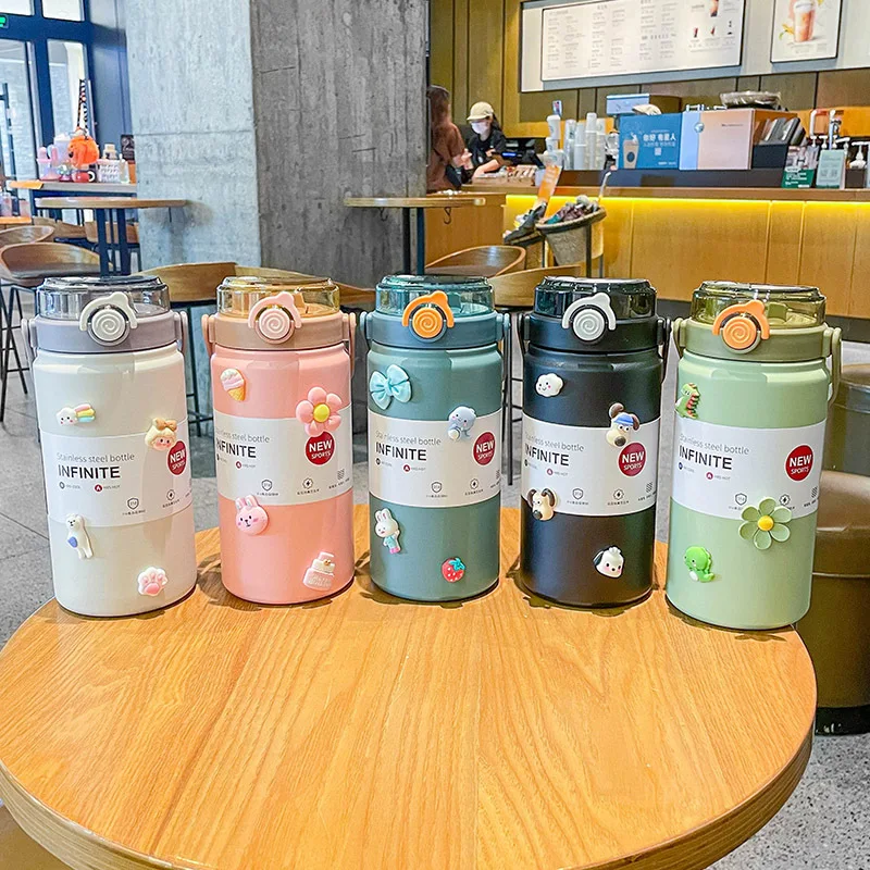 

Легко разговаривать о большой емкости изоляционная чашка Спортивная уличная портативная Подарочная изоляционная чашка двойного назначения