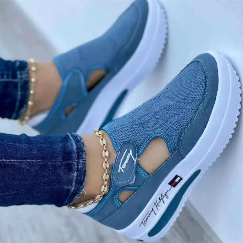 

Ladies Sneakers Ladies Casual Low Slope Breathable Non-Slip Comfort Women Sneakers Mesh Shoes Fashion Style Zapatillas Mujer