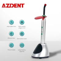 azdent dental wireless led curing light orthodontics curing lamp 2700mwc%e3%8e%a1 3 modes dentistry equipment 2022 new arrival dentist