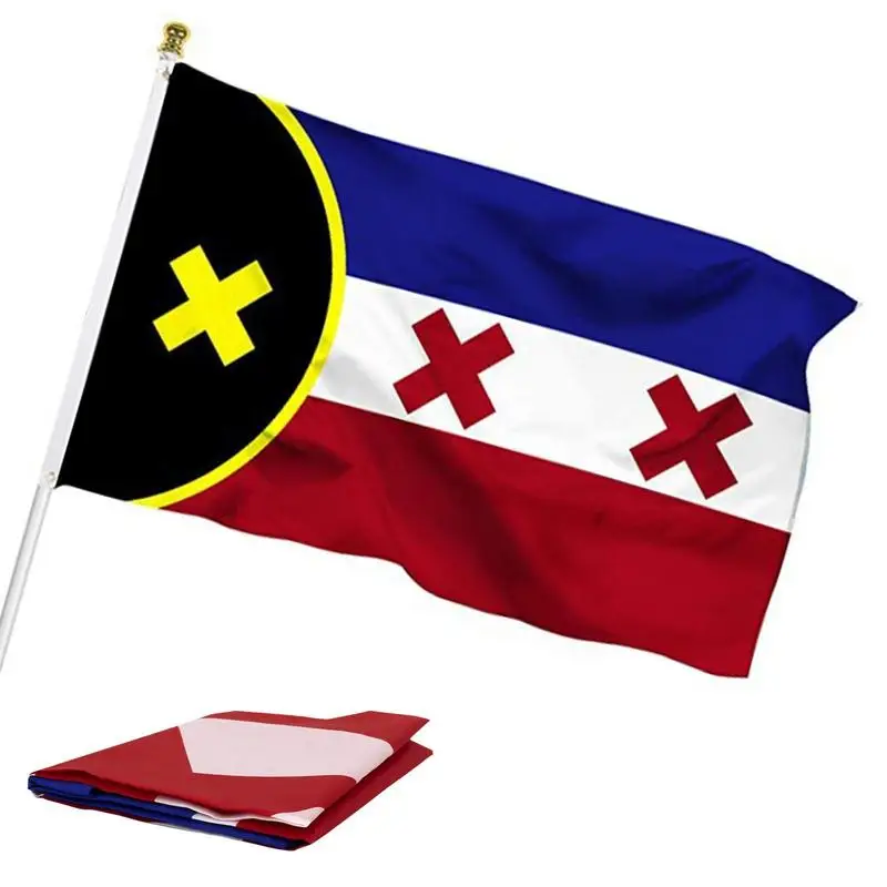 

35.43*59.05in L Manberg Lmanberg Flag Multi-size Polyester L'Manburg Lmanburg Manburg Dream Flying Banner For Holiday Decor