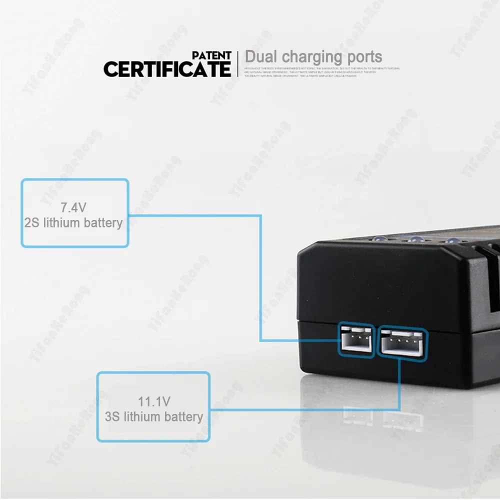 ZD 6215 EU/US B3 20W 1600mA Pro компактное балансирующее зарядное устройство для 2S 3S 7 4 V 11 1