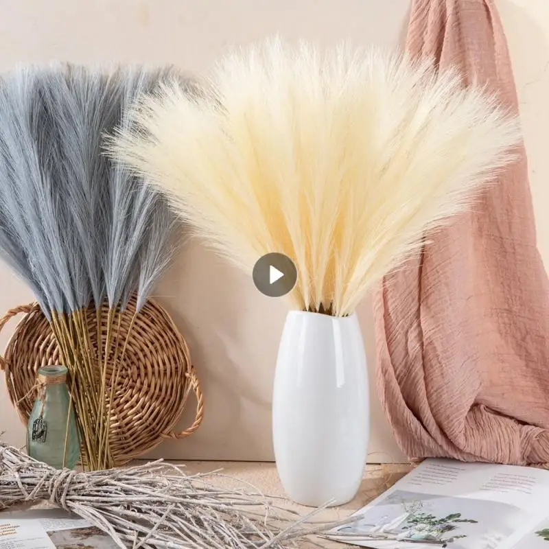 

Plant Simulation Pampas Grass Bouquet For Home Bedroom Room Environmentally Friendly Ramadan Decoration Holiday Wedding Party