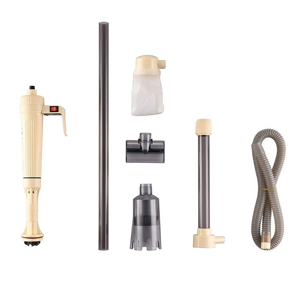 

Сифон для очистки аквариума, вакуумный очиститель воды, сифонный насос, фильтр для воды, инструмент для маленьких и больших аквариумных рез...