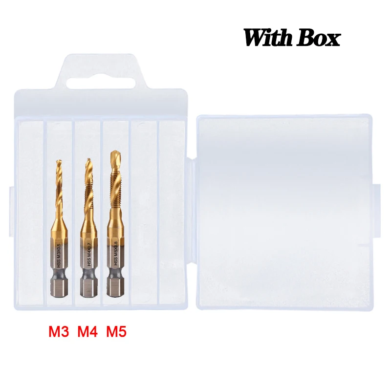 

Набор сверл CHUJIN для метчиков M3-M10