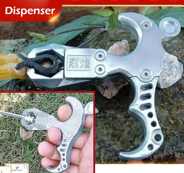 

Shooting Fish Spreader Fish Dart Ring Spreader Grip Flame Spreader Fish Dart Marble Dual-use Slingshot Hunting