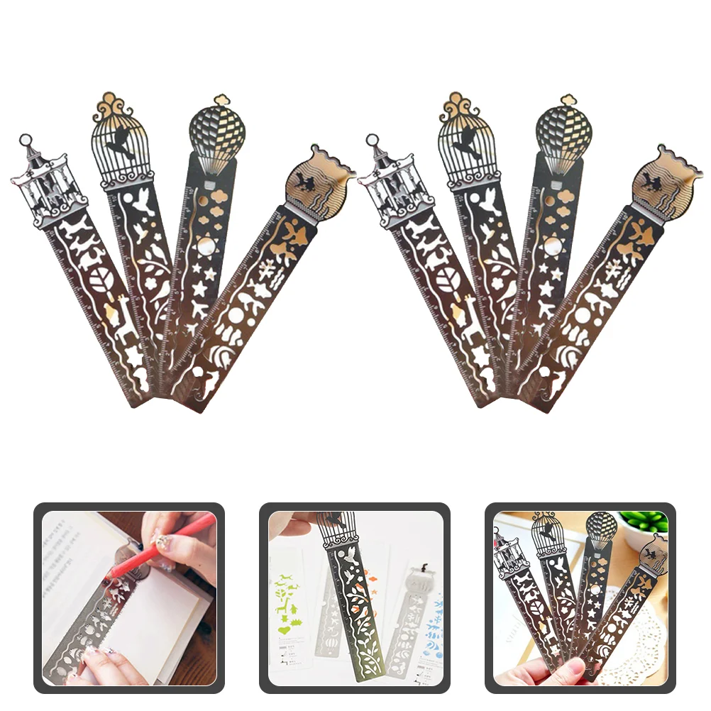 

Bookmark Page Vintage Bookmarks Markers Bookgift Holder Marker Metalclipdinosaur Flower Reading Luminous Retro Dangle Teacher