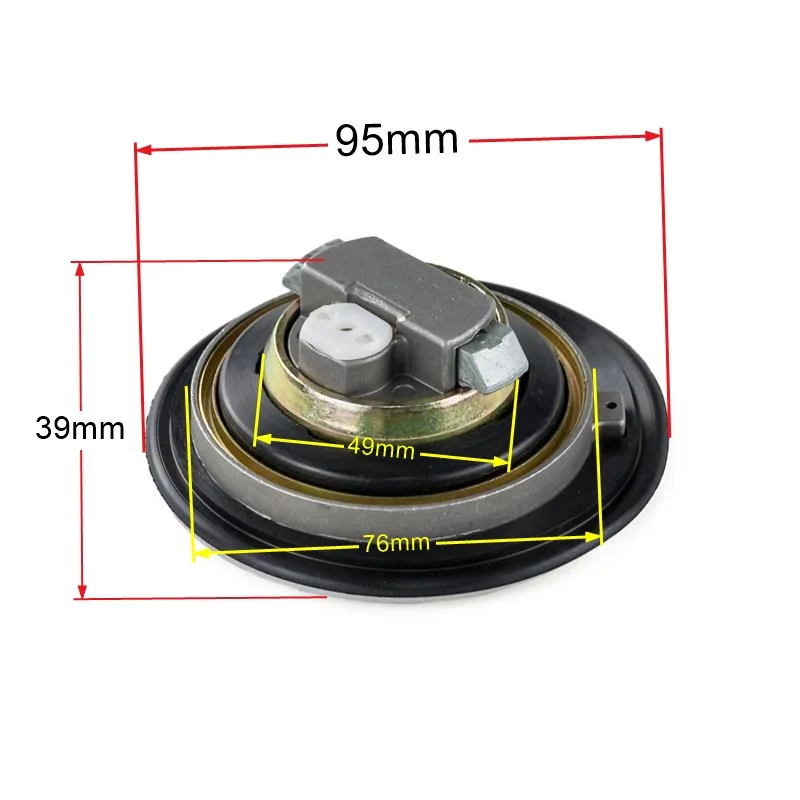 Комплект крышек для бензобака мотоцикла Honda NS50F 1990 CB600F Hornet 1998-2002 CBR250R 2011-2015 крышка