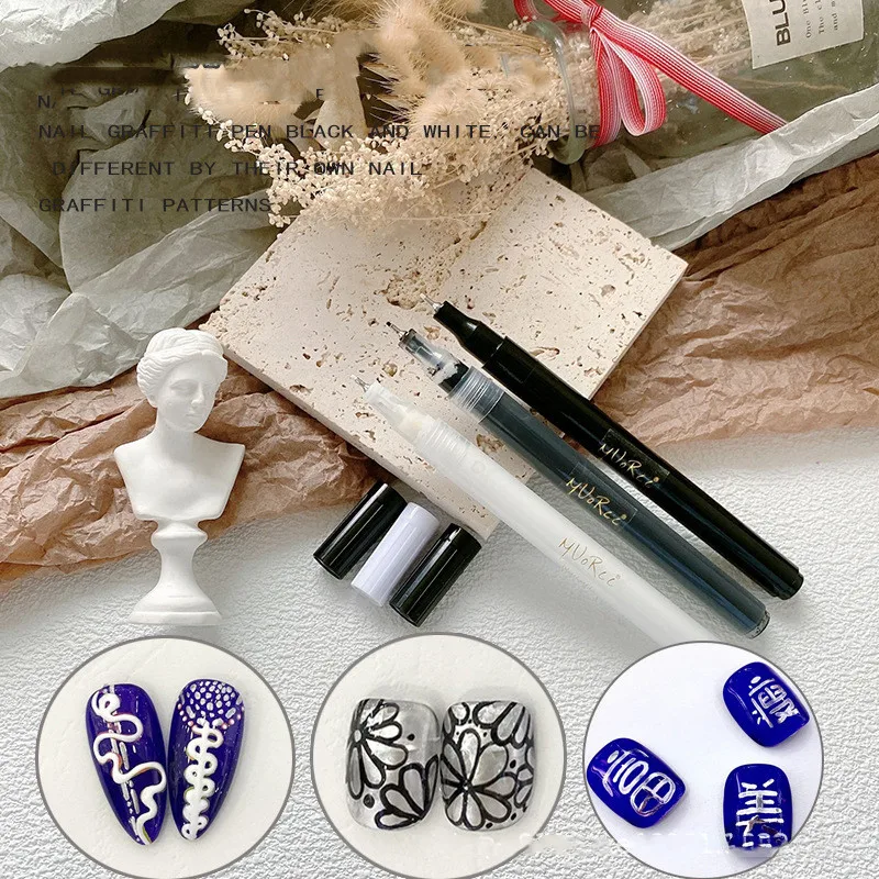 

3D лак для ногтей, точечная ручка для рисования, ручка для дизайна ногтей, сделай сам, граффити, дизайн, точечная живопись, лак для маникюра, ук...