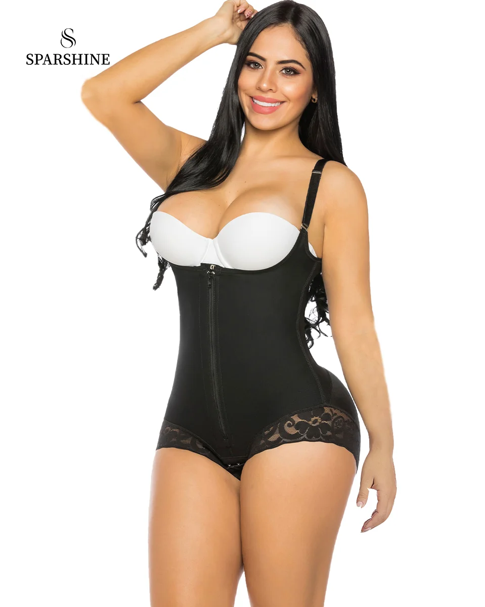 

Open Chest Sleeveless Bodysuit Zipper Bodysuit Fajas Reductoras Y Modeladoras Mujer Colombianas Corset Mujer Shapewear Women