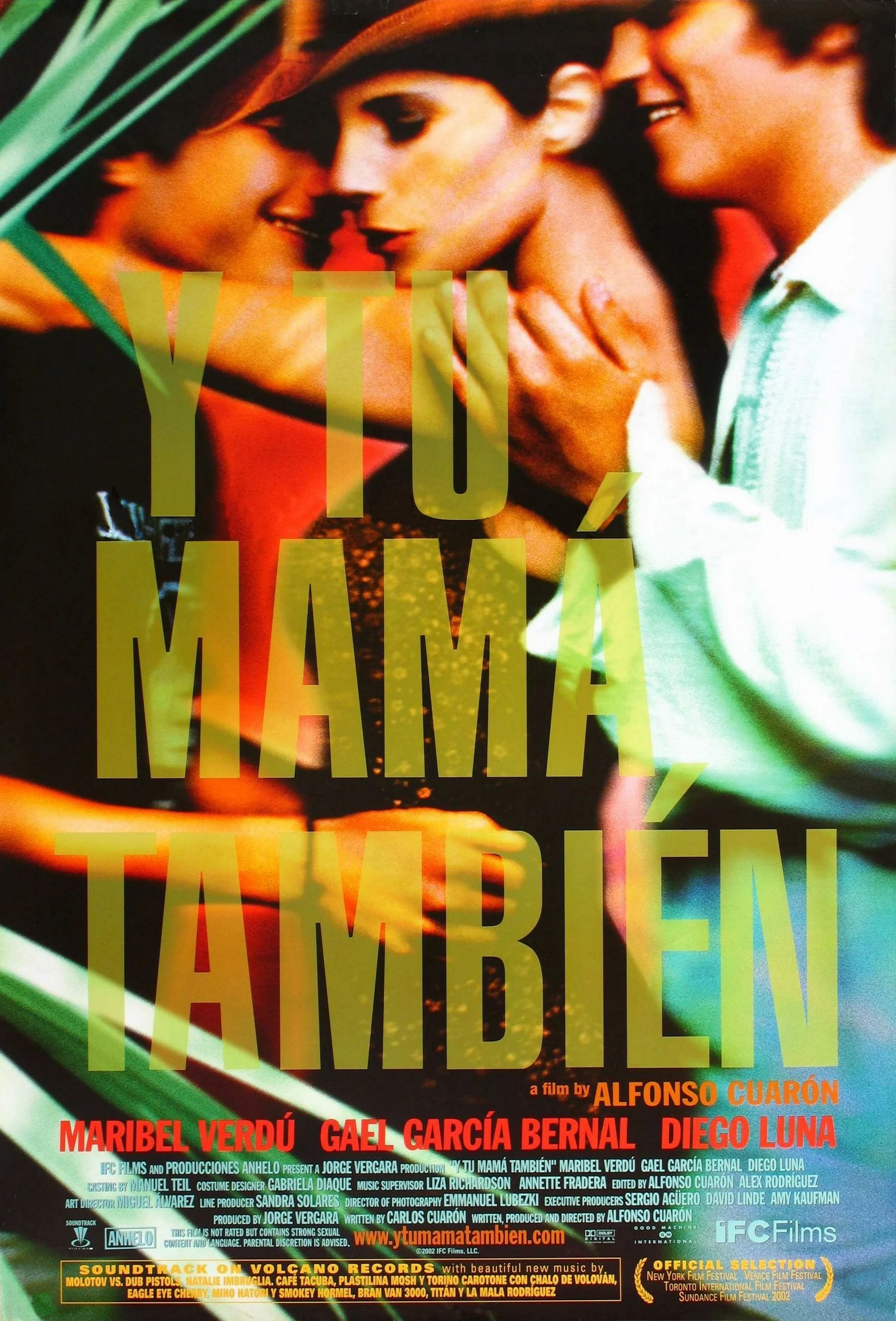 Фильм Y tu MOM Tambien (2001) и ваша мама тоже Плакат Картина на холсте настенные