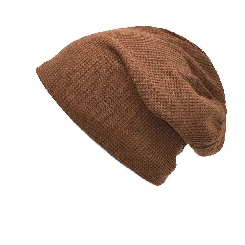 New Spring and Autumn Women's Hat Warm Pullover Hat Men's Hat Outdoor Cycling Hat Solid Color Cotton Casual Basin Hat