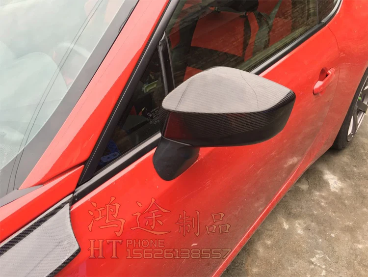 

Крышки для зеркала заднего вида из натурального углеродного волокна для Subaru BRZ, Toyota GT86 2013-2020 года